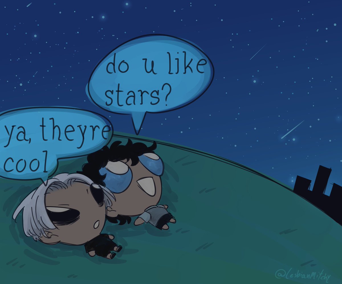 lesbianmitchy's tweet image. 🌌🌠 #マイ武 #maitake