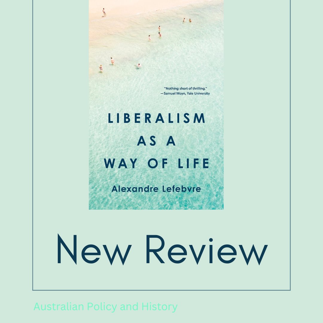 On the website, Georgina Downer (<a href="/GeorginaDowner/">Georgina Downer</a>) reviews Alexander Lefebvre’s Liberalism as a way of life 📚

aph.org.au/2024/09/book-r…