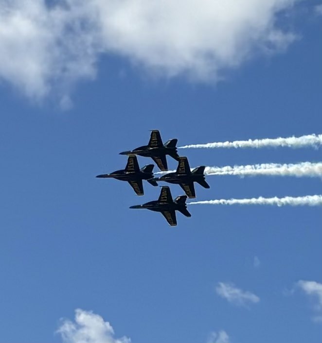 ShannonScheetz's tweet image. 🤍💙Air show tradition - we go to see the Jets every year but today was 1st time going into show in 5 yrs. So AMAZING to see Blue Angels up close 🇺🇸 #andrewmichaelscheetz