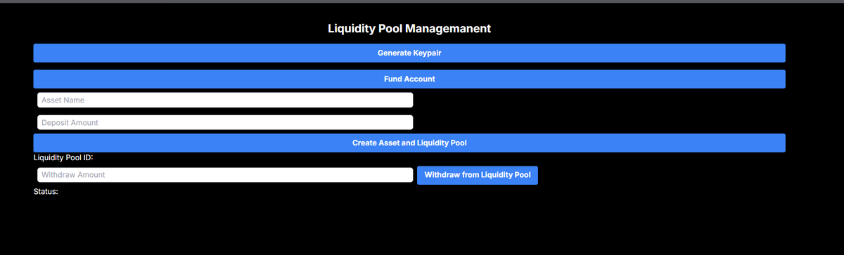 sabicoder's tweet image. Building a DeFi dApp on Stellar    aggreyeric/stellarclassicdefi (github.com) @EcoLance @StellarOrg