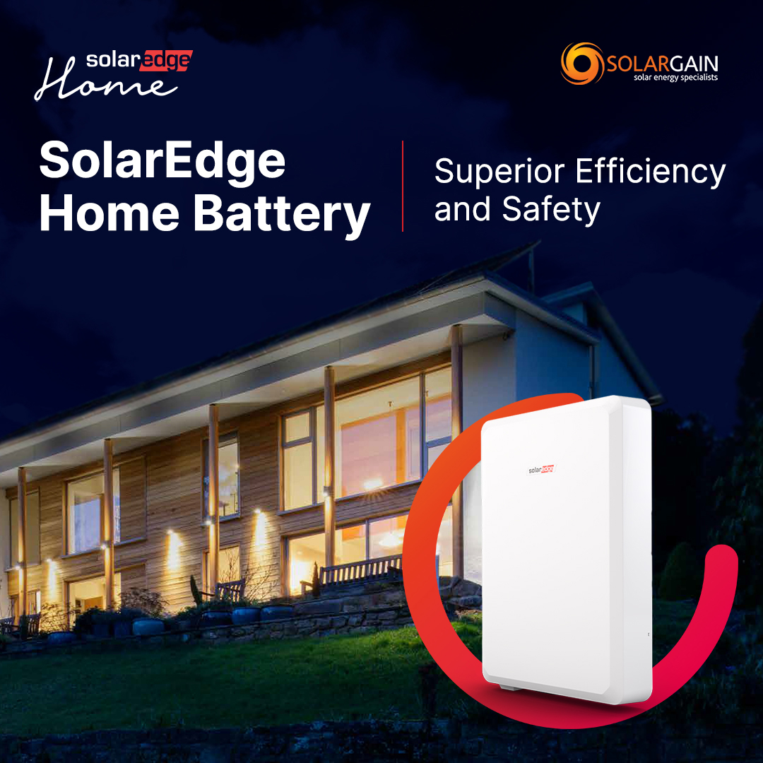 Solargain's tweet image. Stay powered, stay safe: The SolarEdge
Home Battery delivers greater efficiency
and safety for energy you can trust.

#Solargain #SolarEdgeHome