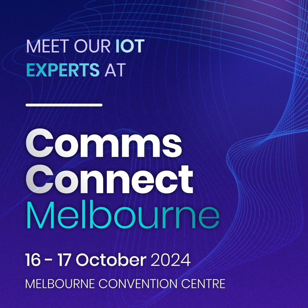 🚀 Get ready, Melbourne! We’re thrilled to announce our participation in Comms Connect 2024. Dive into the world of cutting-edge connectivity solutions with us.  Register Now 👉 loom.ly/Ut94BdI
#CommsConnect #M2MConnectivity #IoT #InnovationInAction