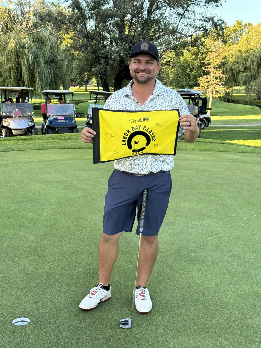 Back 2 Back Champion of the GreatLIFE Worthington Labor Day Classic Championship Flight is Max Tylke and a 3 way tie for 2nd!  Another fabulous event for Worthington put on by a great volunteer committee headed by Dave Jueneman.