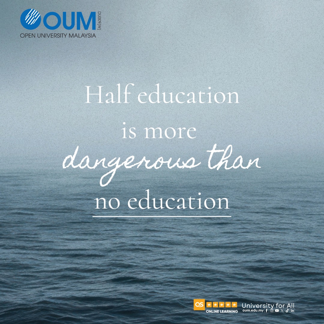 OpenUniMalaysia's tweet image. #universityforall
#openuniversitymalaysia
#lifelonglearning