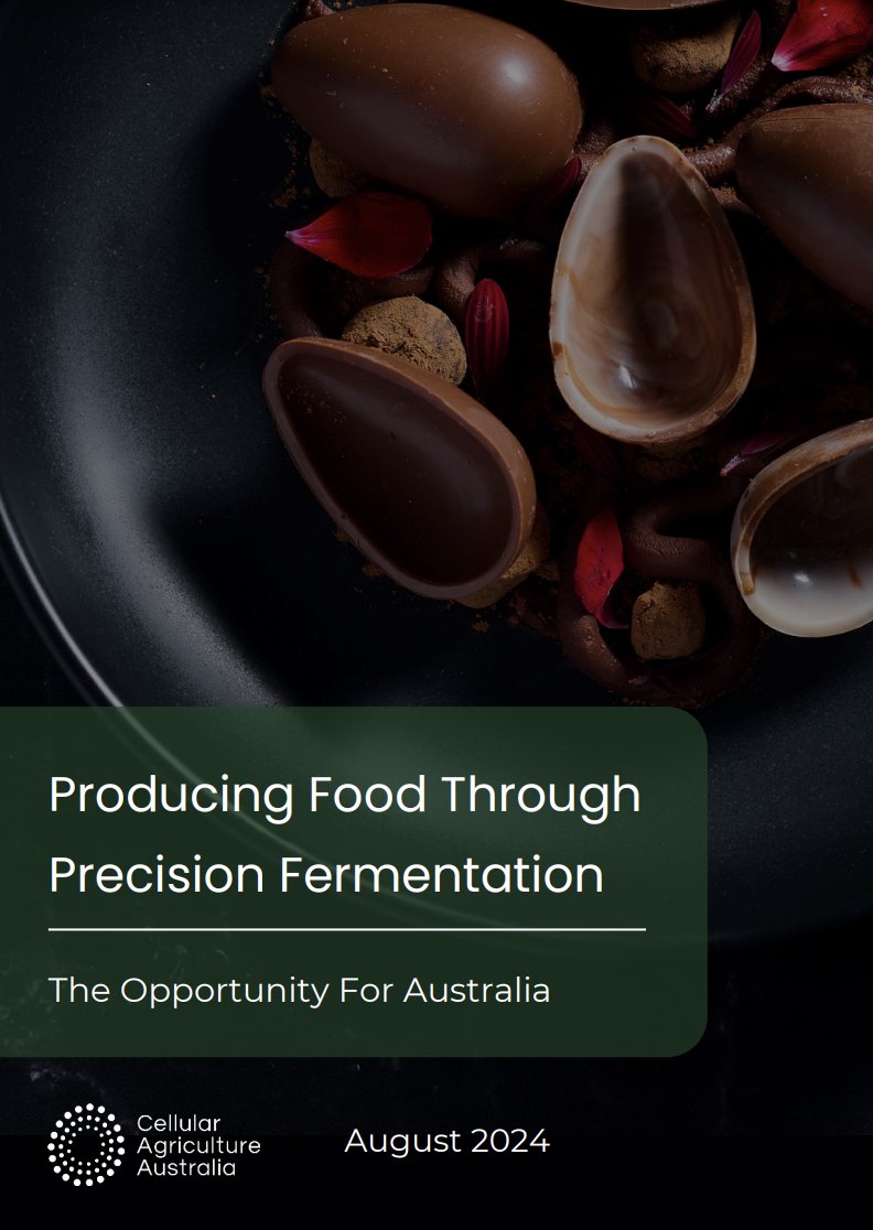 GoodFoodAPAC's tweet image. NEW: @CellAgAustralia just launched a whitepaper outlining Australia&apos;s potential in producing precision fermentation-made ingredients, along with key challenges and policy recommendations for the industry. 🦠

cellularagricultureaustralia.org/resources/publ…