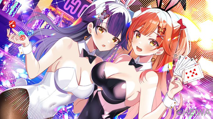 【お仕事告知】
「キュインちゃんねる」ハルルナちゃんの(@haruluna_haru @haruluna_luna)9月エンディング用イラストを描かせていただきました～!よろしくお願いいたします～! #ハルルナアート 

https://t.co/Zr5EEze7Tu 