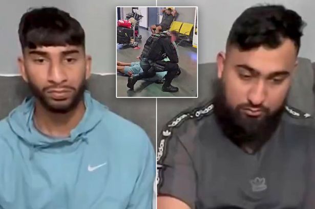 James Harvey (@jamesharvey2503) on Twitter photo I'm still waiting for these violent thugs to be charged with BRUTALLY attacking a female police officer at Manchester Airport.
Wayne O' Rourke from <a href="/WayneGb88/">Sick Of It 🇬🇧🇬🇧🇺🇸🇺🇸</a> has received THREE YEARS for mean tweets. Why weren't these disgusting men charged? I'm still waiting for these violent thugs to be charged with BRUTALLY attacking a female police officer at Manchester Airport.
Wayne O' Rourke from <a href="/WayneGb88/">Sick Of It 🇬🇧🇬🇧🇺🇸🇺🇸</a> has received THREE YEARS for mean tweets. Why weren't these disgusting men charged?