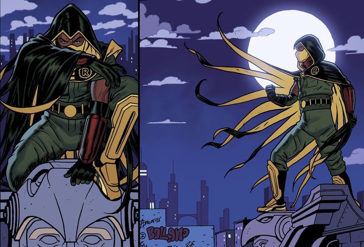 RandyS0725's tweet photo. And @MarlonWayans STILL is immortalized as Robin (then later, Nightwing) to Michael Keaton's Batman, via the character Drake Winston in DC Comics' BATMAN '89 comic series. 😎🙏🏿❤️ https://t.co/buzWhu5H9I
