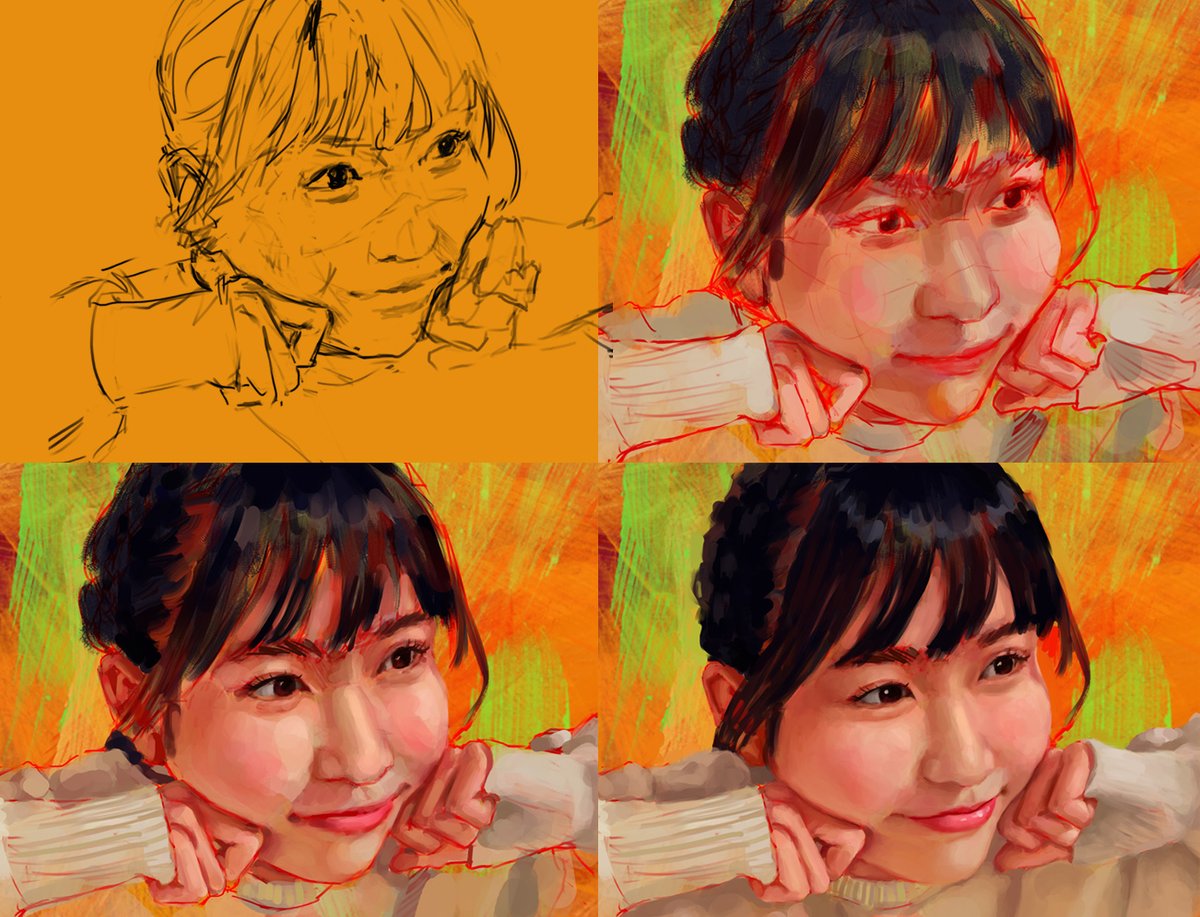 sakura3art's tweet photo. 🌸
#野崎結愛 #さくら学院 #metalverse #sakuragakuin #portrait #描画 #イラスト #일러스트 #お絵かき #nozakiyume #jstqnewdrawing #illustration #fanart #paintings #art #onipan #drawing #artwork #girl #girlportrait #yumenozaki #contemporaryart #painting https://t.co/DNUoryNCKX