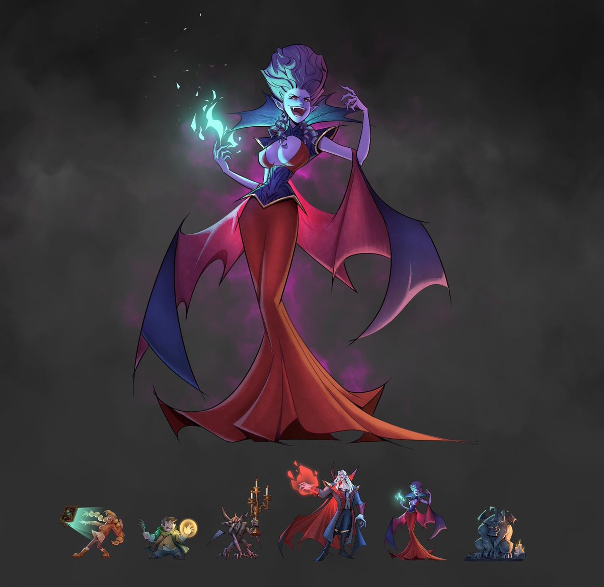 Stylized Character 5/6 
Theme: Hidden World   
#Oc #originalcharacter #characterdesign #artmoots #art #ArtistOnTwitter #arttwt #digitalpainting #illustration #conceptart #artistsupport #cartoon