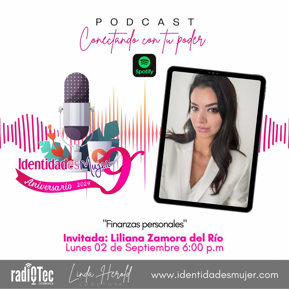 IdentidadesM's tweet photo. 🎧 LUNES DE PODCAST 🎧
#ConectaConTuPoder
¡Escucha nuestro episodio de hoy!
Y de pasada escucha nuestros demás Podcast que te inspiraran a emprender👩🏻🏫👩🏻💻 🌟
¡Escúchalo aquí 👇 y no te olvides de seguirnos!
https://t.co/kcKpZOyDC9...
#conectacontupoder
#SomosIdentidadesMujer https://t.co/Ljwk80YTZT