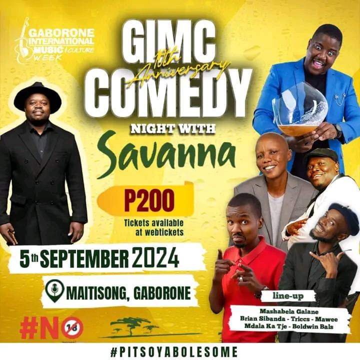 GIMC Comedy on Thursday , join us for a good laughter with <a href="/mashabelacomedy/">Mashabela Galane</a> and <a href="/Triccs_/">Nyambose!</a>