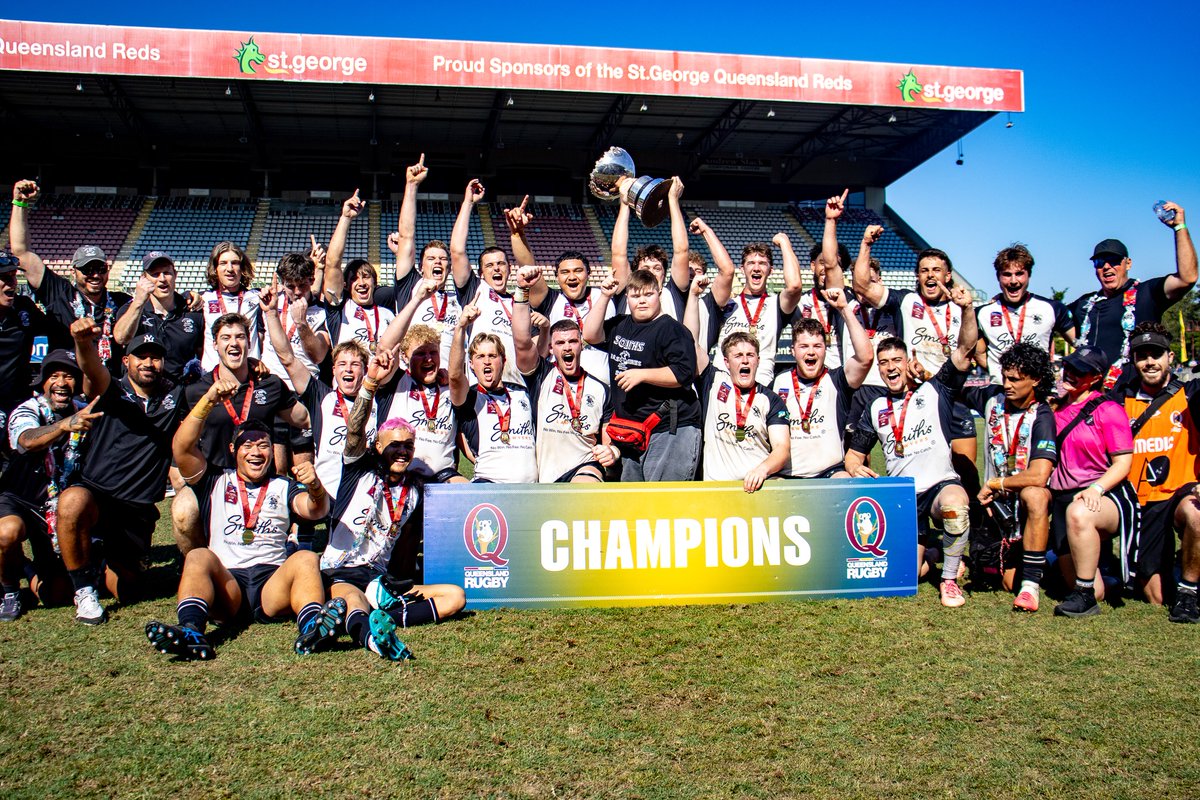 A magpie for me! Souths are the 2024 QPR Colts 1 Premiers 🏆