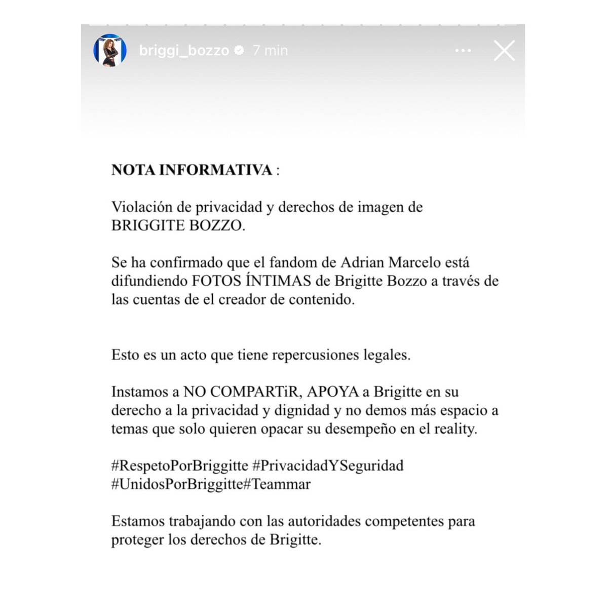 NachoConO's tweet photo. Equipo de Briggitte lanza comunicado para informar que tomarán acciones legales ya que el fandom de Adrián Marcelo está difundiendo sus fotos íntimas, hay pruebas💀 Ya es demasiado, que asquerosos son  #LaCasaDeLosFamososMx #LCDLFMX2 https://t.co/GtBF6BBxU3
