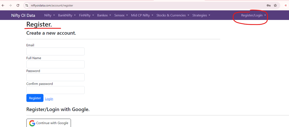 NiftyOIData's tweet photo. The issue still persists. We have created register/login forms using email.
Incase, if anyone wants to register with an email, please register it here
https://t.co/lCvTUrRHLG

once register you can login using below link
https://t.co/RieYilJbsq https://t.co/gJr8QWIzCq