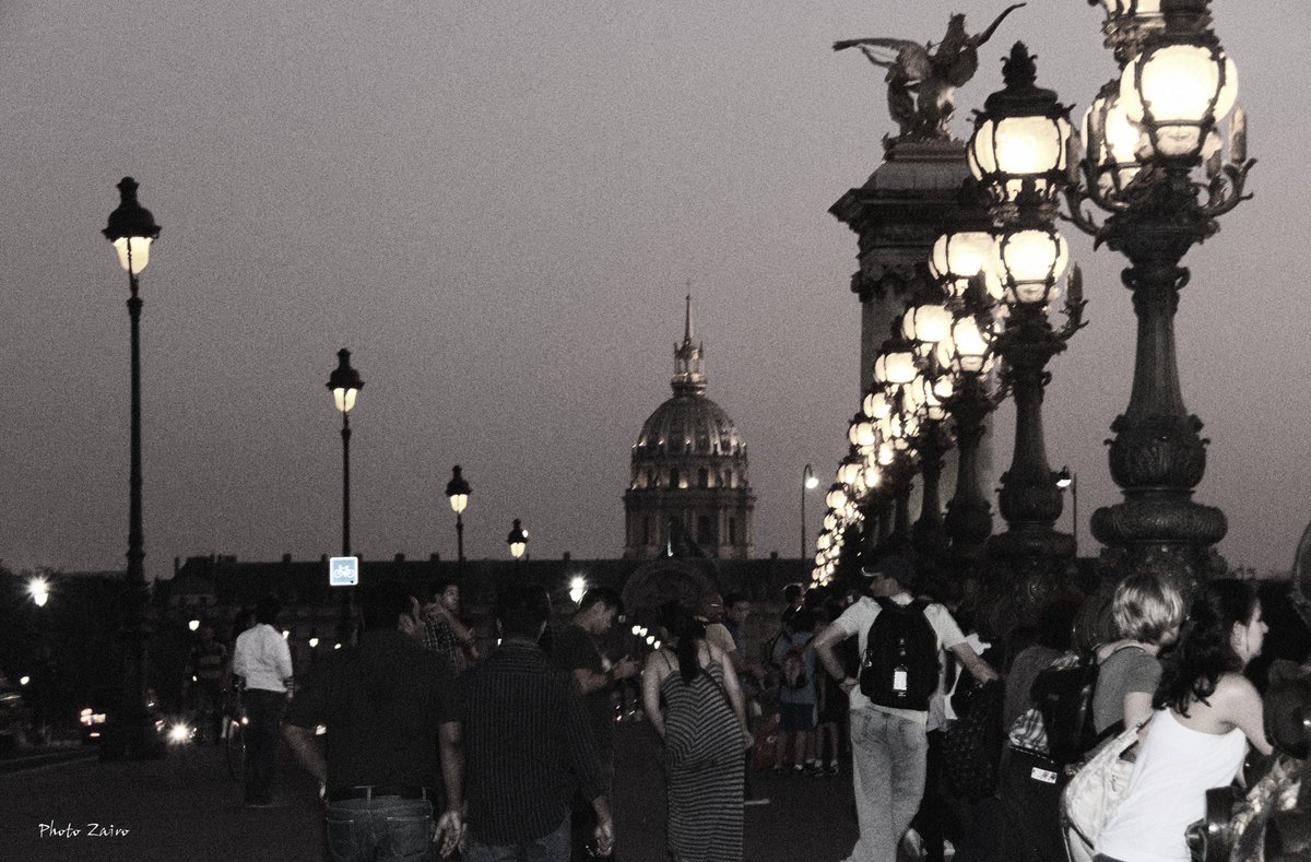 ZairoBass's tweet image. アレキサンドル3世橋からアンヴァリッドへ .... (2011年)

#Paris  #hotel des invalides #pont alexandre Ⅲ