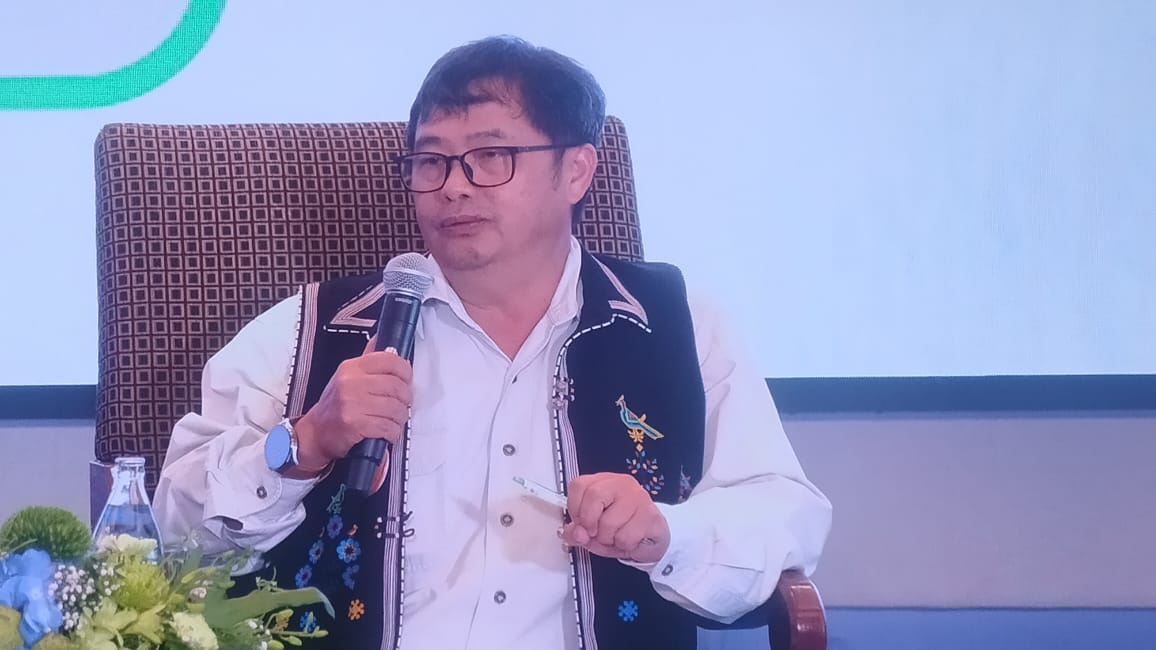 Kittisak Rattanakrajangsri, Chair, <a href="/aippnet/">Asia Indigenous Peoples Pact (AIPP)</a> urged the need to include #indigenouspeoples land and territorial rights in the discourse at the <a href="/IUCNAsia/">IUCN Asia</a> panel on reimagining conservation @ #RCF2024Asia #united4landrights