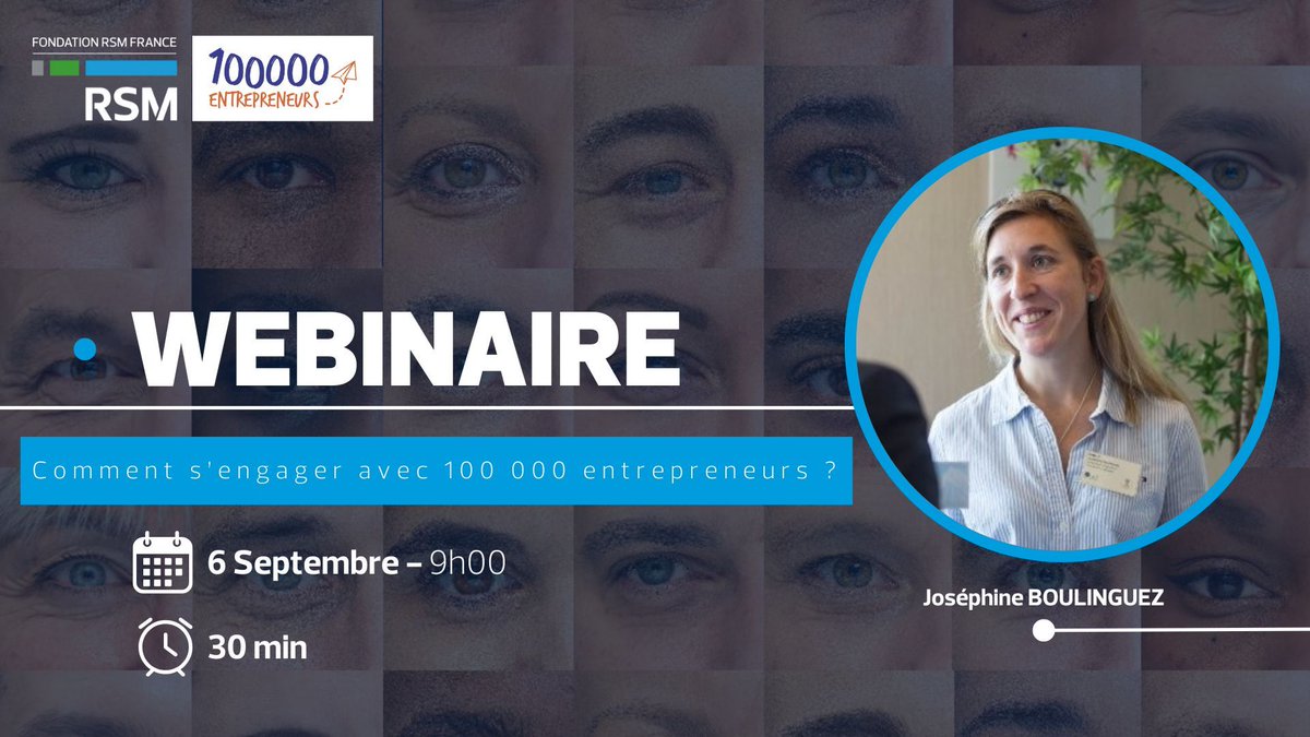 Fondation RSM (@fondationrsm) on Twitter photo 🎓 Participez à une intervention en classe avec <a href="/100000e/">100 000 Entrepreneurs</a> !
La Fondation RSM vous invite à un webinaire en collaboration avec <a href="/100000e/">100 000 Entrepreneurs</a>, pour découvrir les missions inspirantes proposées par l'association.
🗓️ Vendredi 6 septembre à 9h
Nous espérons vous retrouver nombreux ! 🎓 Participez à une intervention en classe avec <a href="/100000e/">100 000 Entrepreneurs</a> !
La Fondation RSM vous invite à un webinaire en collaboration avec <a href="/100000e/">100 000 Entrepreneurs</a>, pour découvrir les missions inspirantes proposées par l'association.
🗓️ Vendredi 6 septembre à 9h
Nous espérons vous retrouver nombreux !