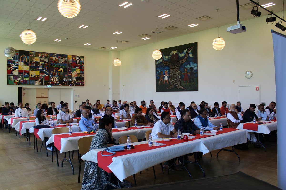 Videsh Vibhag -Bharatiya Janata Party (@overseas_bjp) on Twitter photo The 2024 Europe & UK Overseas Friends of BJP (OFBJP) Summit in Copenhagen has concluded successfully. Over 70 dedicated karyakartas from 11 European countries & the UK came together to celebrate Modi 3.0 & strategize on expanding diaspora outreach.
<a href="/JPNadda/">Jagat Prakash Nadda</a> <a href="/vijai63/">Dr Vijay Chauthaiwale</a> <a href="/shishirkb/">Shishir Bajoria</a> The 2024 Europe & UK Overseas Friends of BJP (OFBJP) Summit in Copenhagen has concluded successfully. Over 70 dedicated karyakartas from 11 European countries & the UK came together to celebrate Modi 3.0 & strategize on expanding diaspora outreach.
<a href="/JPNadda/">Jagat Prakash Nadda</a> <a href="/vijai63/">Dr Vijay Chauthaiwale</a> <a href="/shishirkb/">Shishir Bajoria</a>
