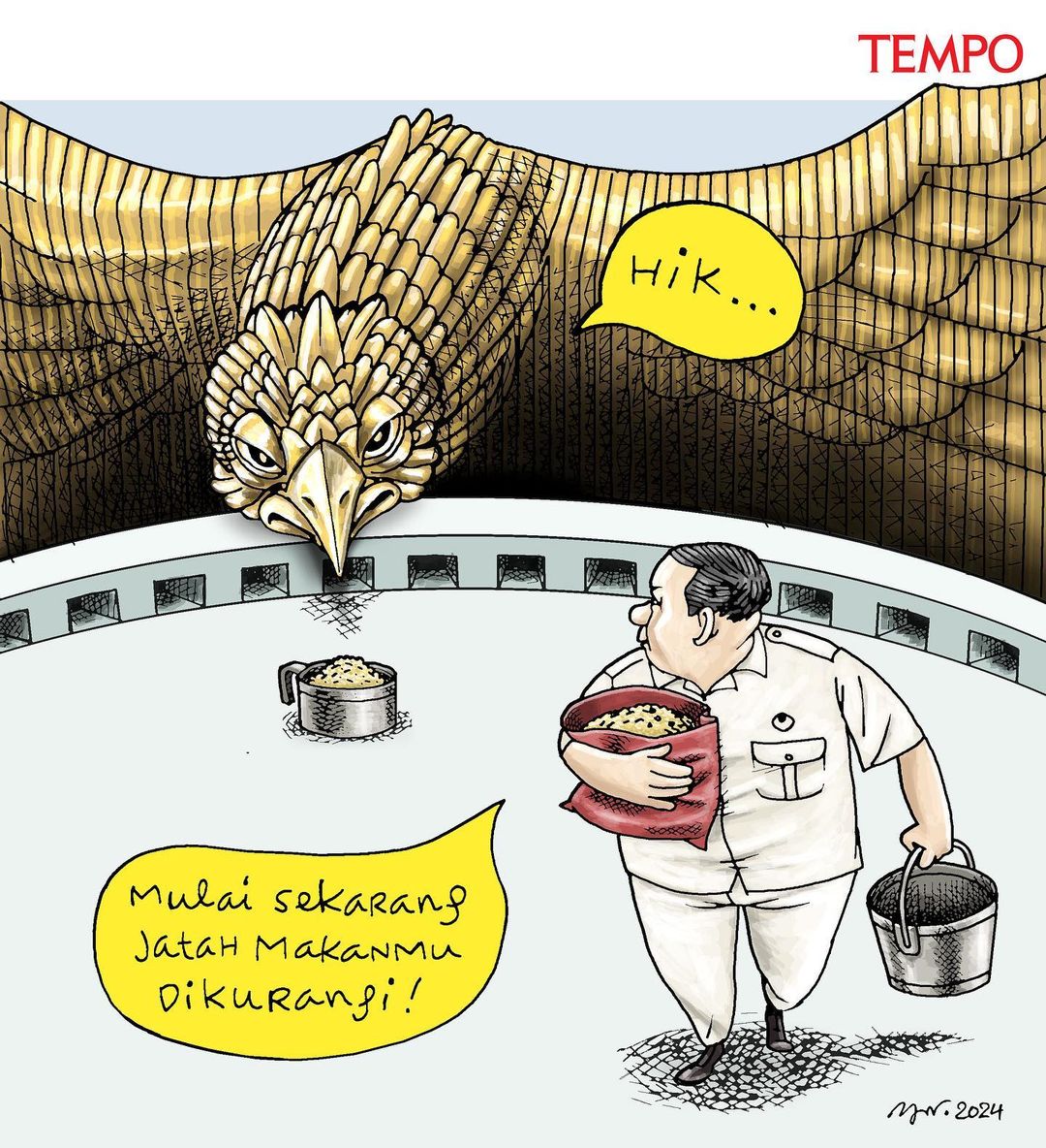 Pangkas Anggaran IKN

Anggaran IKN dipangkas di pemerintahan Prabowo Subianto mendatang. Akankah mangkrak?

#KartunTempo #KartunMajalahTempo #MajalahTempo