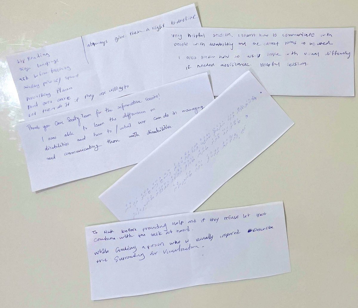 The disability sensitization training for MWSC staff was successfully conducted by special educators Ms. Mazina and Ms. Jaleela from Care Society. The session was highly informative and received positive feedback from attendees.