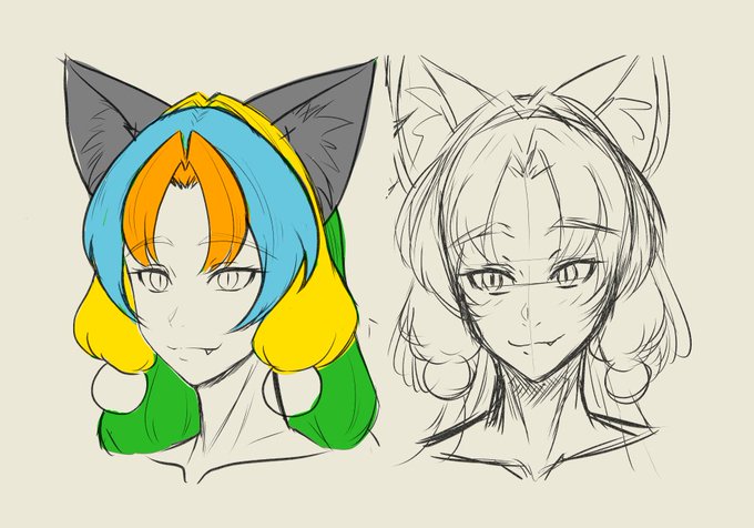 理想のご尊顔を考えながら髪の分割を試行錯誤中・・・

斜め顔もエアインテーク目立たせた方が違和感無さそうだな
( ;'Д`) 