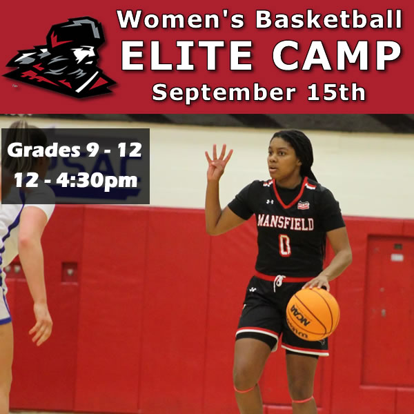 COMING Sept. 15th for grades 9-12! 
The elite camp is a session offering a college practice experience with advanced skills and strategies.
To sign up: tinyurl.com/3zepcu6e