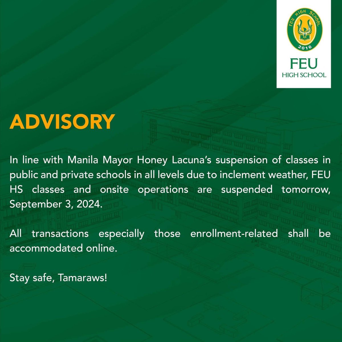 feuhighschool's tweet photo. #TamsTakeNote https://t.co/NkXZVkqEfc