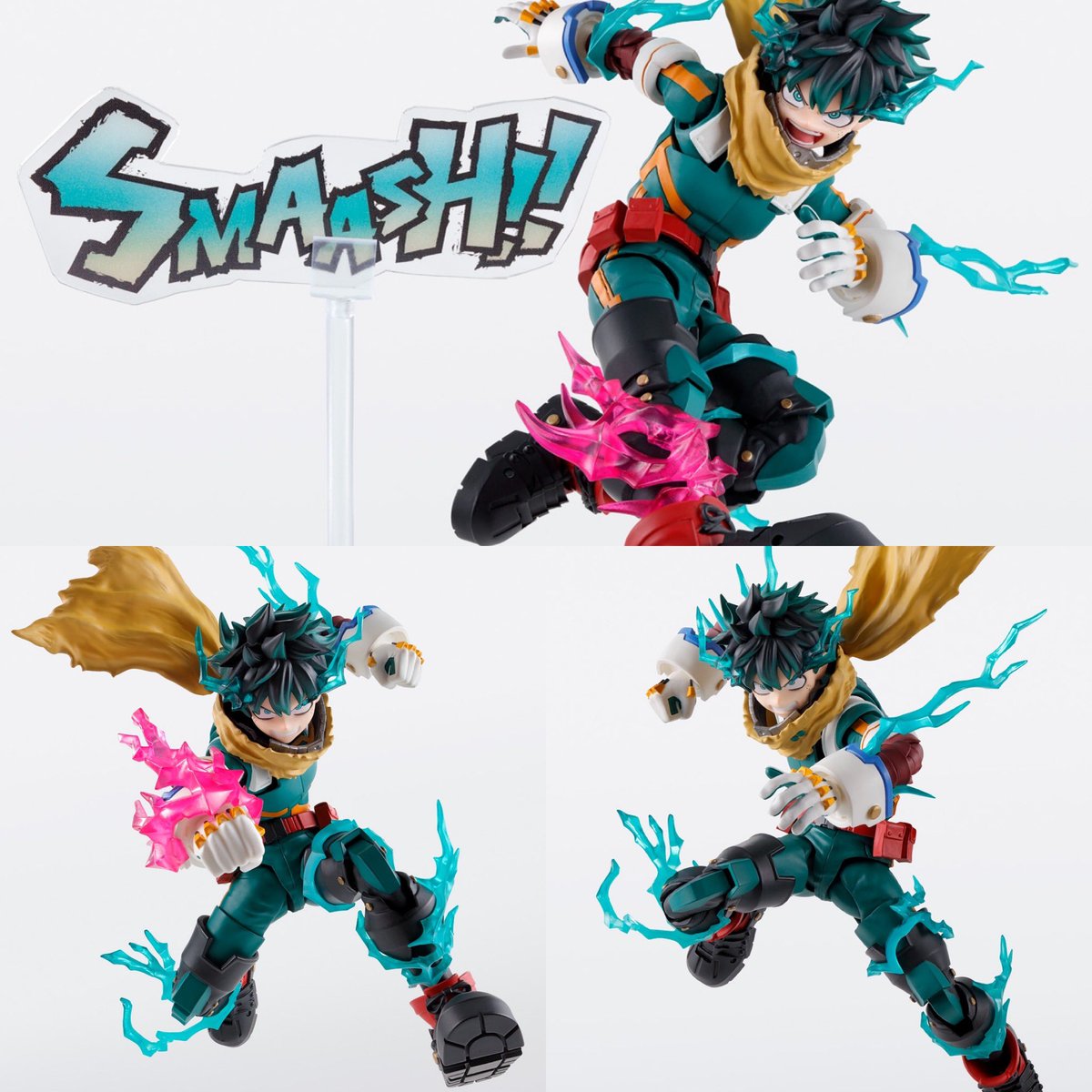 本日予約受付開始 S.H.Figuarts 緑谷出久＆爆豪勝己 PLUS ULTRA 