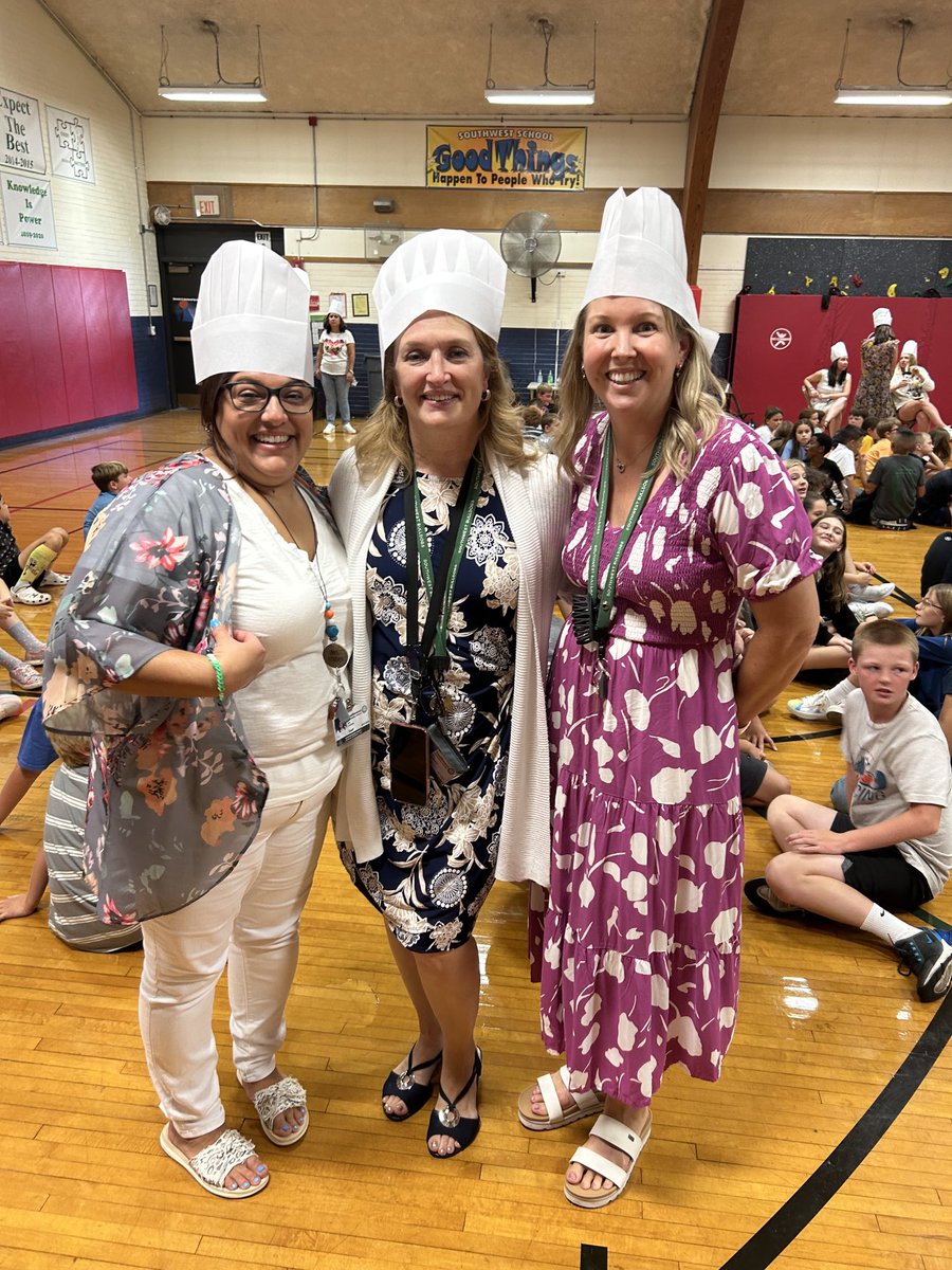 Southwest School’s theme this year is Recipe for Success.  We are thrilled to be cooking up some great things with our fifth grade.  #BeEvergreen