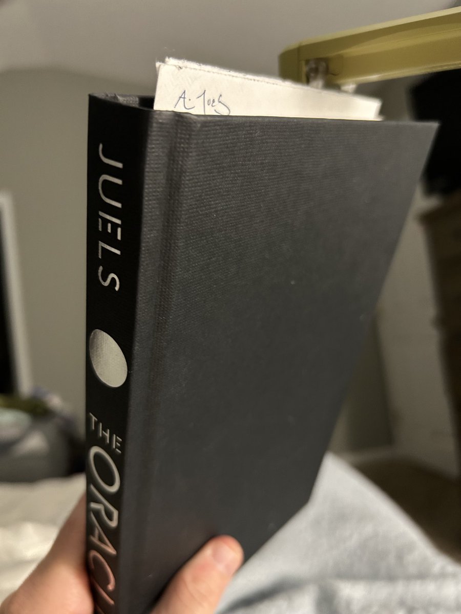 An amazing book! Highly recommend it to everyone ⁦<a href="/oraclenovel/">oraclenovel</a>⁩ ⁦<a href="/AriJuels/">Ari Juels</a>⁩ wow. Just wow!