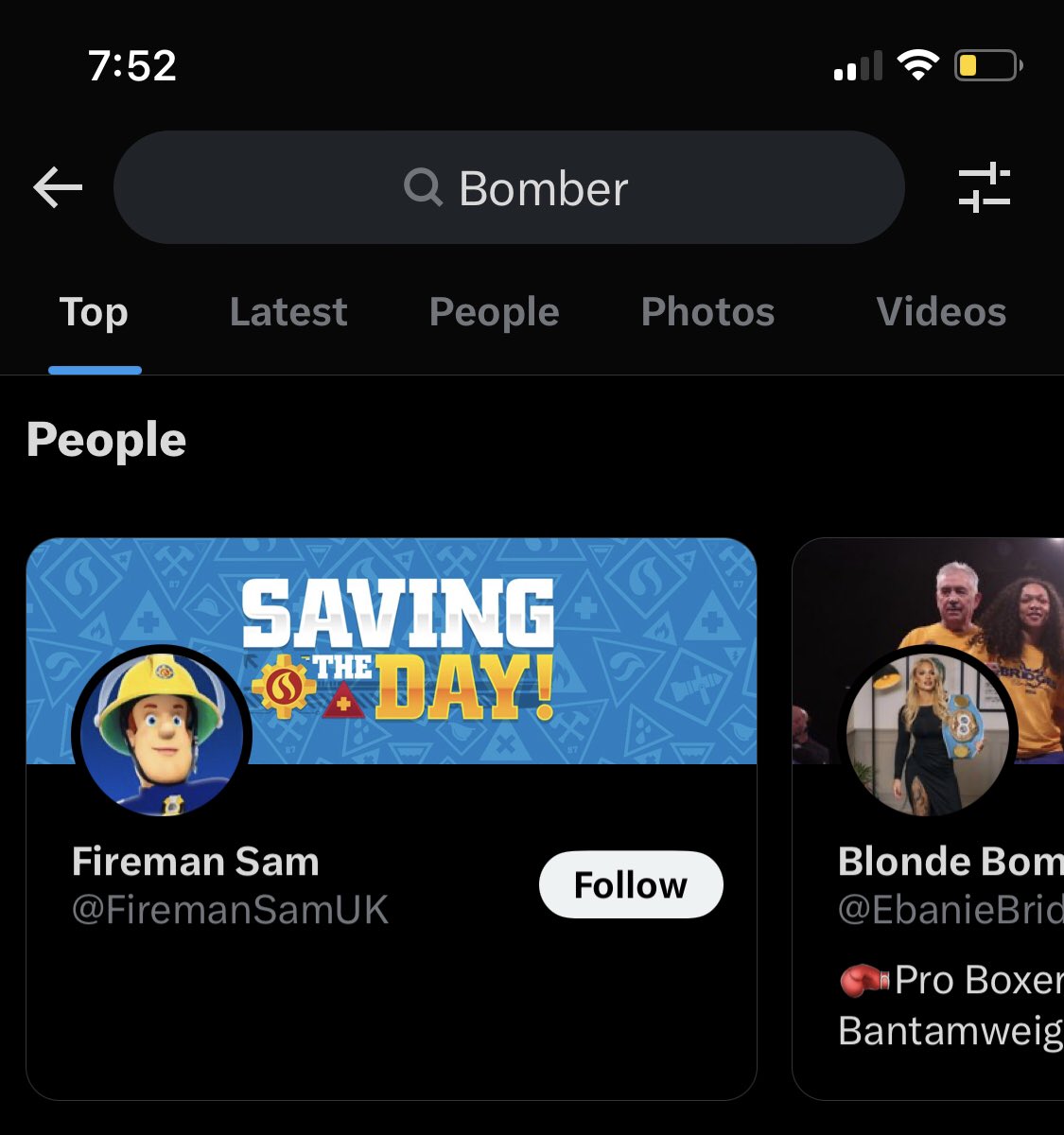 You look up bomber and #firemansam is the first to come up… the blood will never be washed from the terrorists hands.