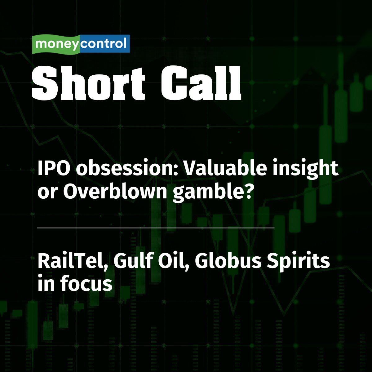 moneycontrolcom's tweet photo. #MarketsWithMC | Here's a crisp take on key #market moves & trends that give you a bird’s eye view of what’s happening only on #ShortCall 📞

Read at👇
https://t.co/1t2HyeXkac

#Stocks #StockMarket #Markets @Harshi_94