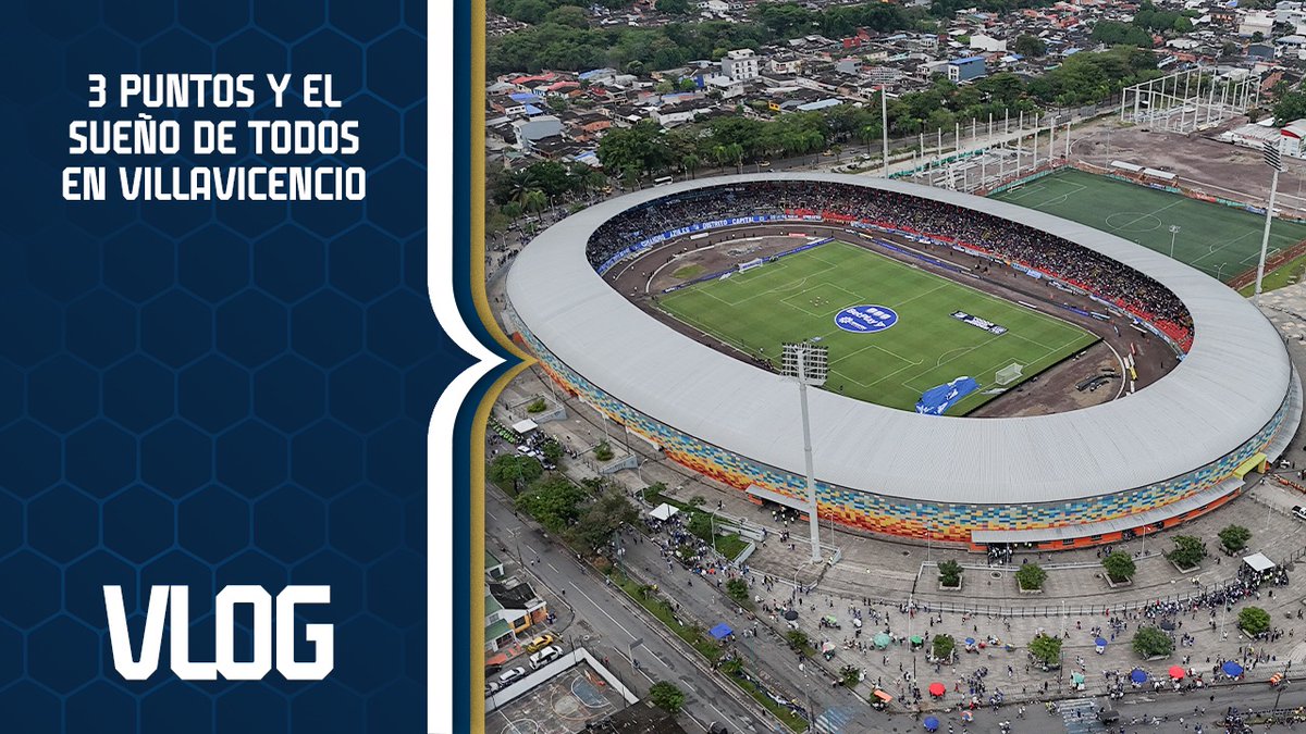 MillosFCoficial's tweet photo. 📹🏟️🔵⚪️ Un marco impresionante para ver el Bello Horizonte - Rey Pelé totalmente azul y blanco, regreso al gol de Jader y Cataño, el Tigre Falcao cumplió su sueño... ¡EL SUEÑO DE TODOS!  

▶️ Mira todo lo que vivimos en Villavicencio en este nuevo Vlog: https://t.co/ZH3ywtZfxd https://t.co/wUHDHyGIql