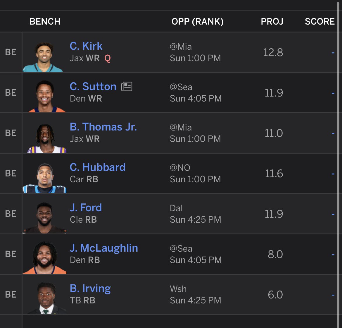 10 man PPR how did I do?