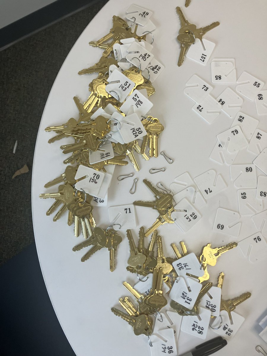 Mrs. M. Wallace (@mewallace18) on Twitter photo As a VP: You are in charge of the keys to the school. Wow, I can’t wait to unlock all these doors and see all the exciting learning going on inside the St. Gianna classrooms. Who knew there could be sooo many keys. <a href="/StGiannaOCSB/">St. Gianna OCSB</a> #Back2School As a VP: You are in charge of the keys to the school. Wow, I can’t wait to unlock all these doors and see all the exciting learning going on inside the St. Gianna classrooms. Who knew there could be sooo many keys. <a href="/StGiannaOCSB/">St. Gianna OCSB</a> #Back2School
