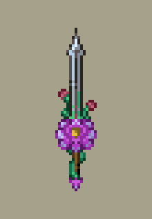 Day 2 - Floral #pixelart #Swordtember #swordtember2024