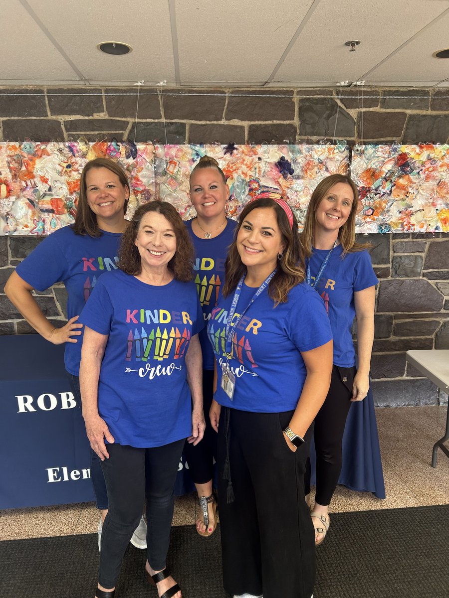 The RH Kinder Crew is ready to kick off an amazing 2024-2025 school year! <a href="/RobertHunterES/">Robert Hunter</a> <a href="/FlemRarSchools/">FlemRarSchools</a>