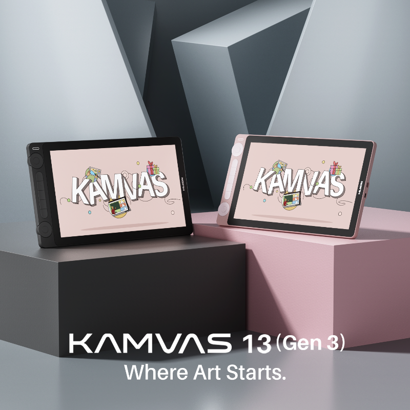 HuionTab's tweet photo. #Kamvas13(Gen 3) new release RT campaign 🎉

#Huion will give away the latest Kamvas 13 (Gen3) to one lucky winner! 🎁

◆ How to join
① Follow @HuionTab
② RT this post 
③ Winners will be announced on 9/18 

📌Tap the link https://t.co/NeIYCw7slc for more details

#Huiontablet