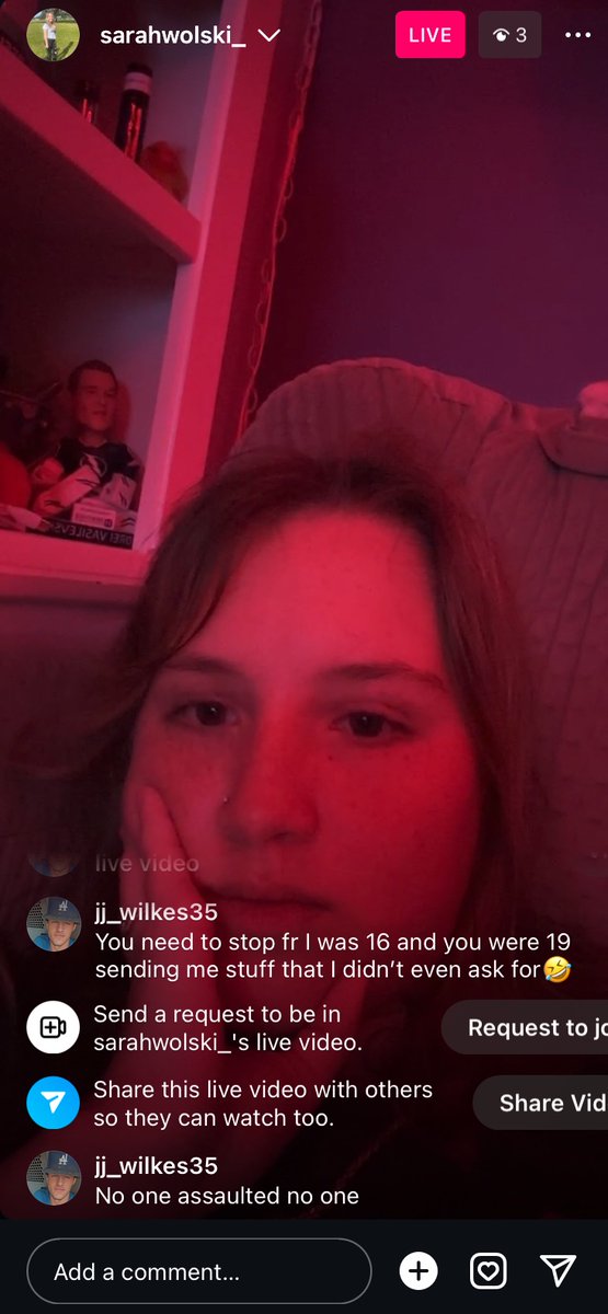 sarahracist's tweet photo. don’t care if I keep on, just making it aware this disgusting human sent pictures to a 16 year old child. a police report has been filed too and the victim is coming forward….. and some of u still support this person. @sarahwolski1 HIS NAME IS JUSTIN WILKES HE WAS 16 😕 https://t.co/NcL9tl2ZUJ