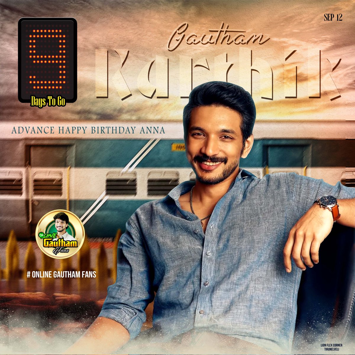 gautham_fans's tweet image. Happy birthday Annan @Gautham_Karthik 
#HBDGK #Gauthamkarthik