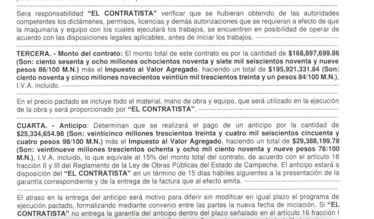 CronicaCampOfic's tweet image. DA #APICAM OBRA DE 195 MDP A EMPRESA VERACRUZANA; ¡#LAYDA SIGUE MARGINANDO A CAMPECHANOS!
Nota completa: lc.cx/EYGs8O