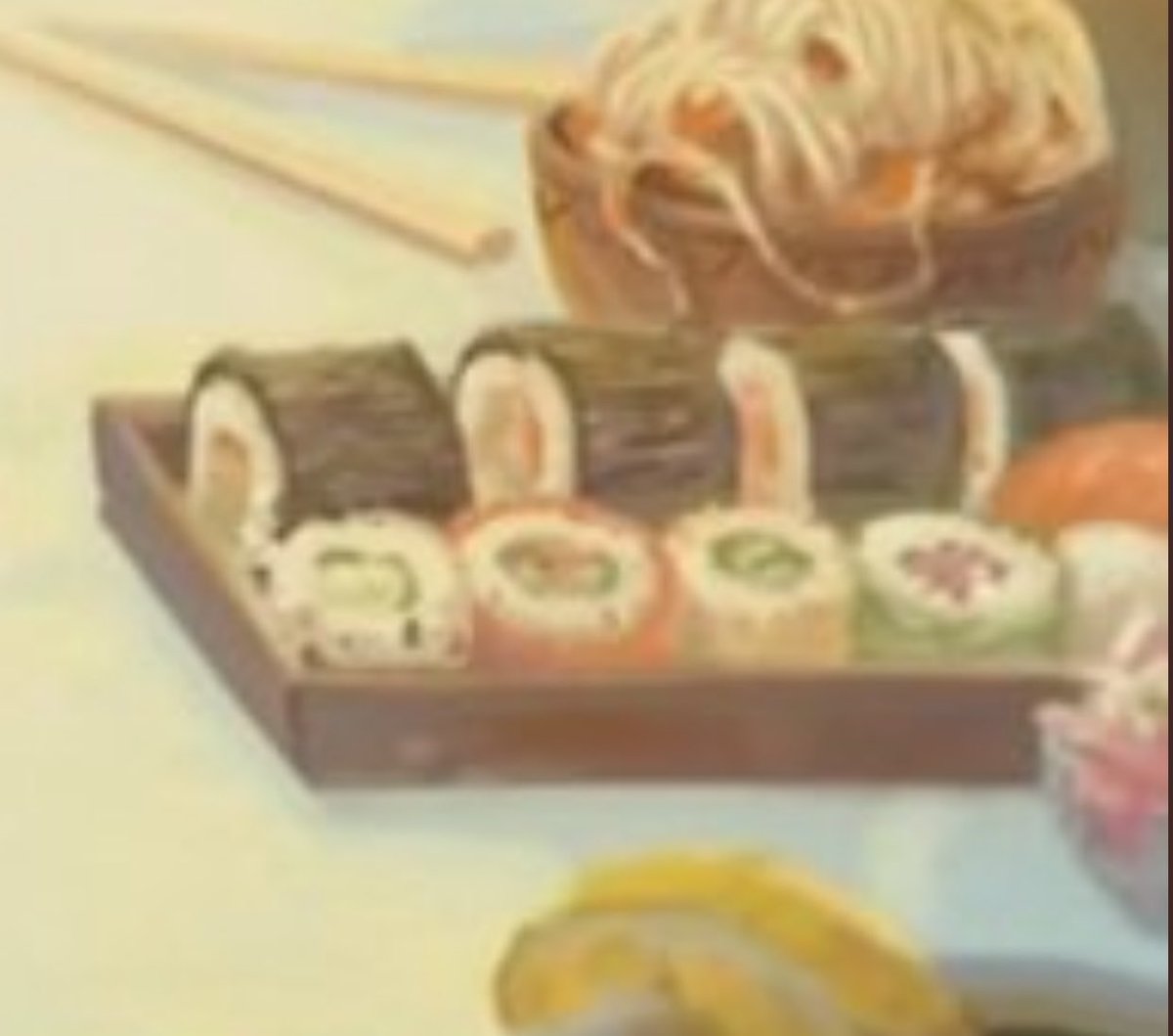 PandaragonDave's tweet photo. Tacos and sushi!
Tacos and sushi!
Tacos and sushi!
And antidepressants! https://t.co/TwDJpe2OS8