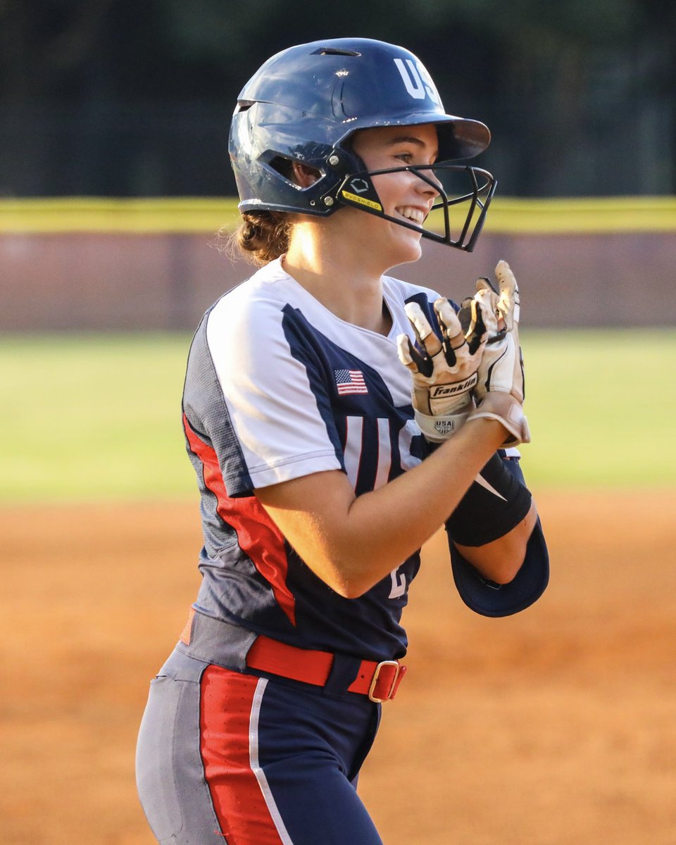 SWSoftball's tweet image. Congratulations to our very own SPARTAN @McLaineHudson1 ‼️

McLaine was on 🔥 with the USA Junior National Team during the 2024 U-18 Softball World Cup in Dallas, TX! 
.579 | 11 H | 2 Doubles | 1 HR 💣

Team USA went 6-0 &amp;amp; punched their ticket to the World Finals in 2025! 🇺🇸