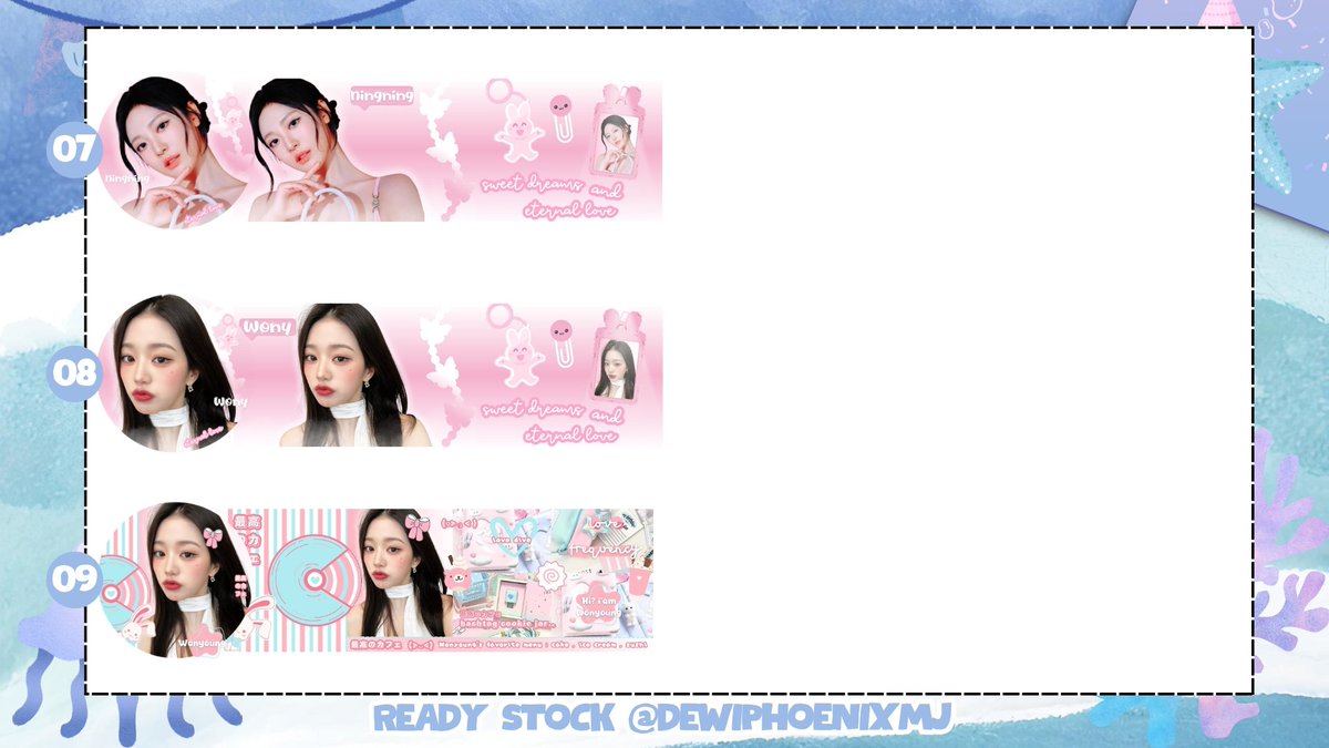✨ Help repost? Thankyou ✨

halo! ada 9 free layout yang bisa kalian jemput malam ini dari kakak anonim 😆✨ free retext bagian nama~

jika dapat wajib SO dengan berikan doa untuk kak anonim, semoga rejekinya lancar dan dikelilingi orang² baik. 🤗

🕰️ 19.00  
by DM 💌

#zonauang