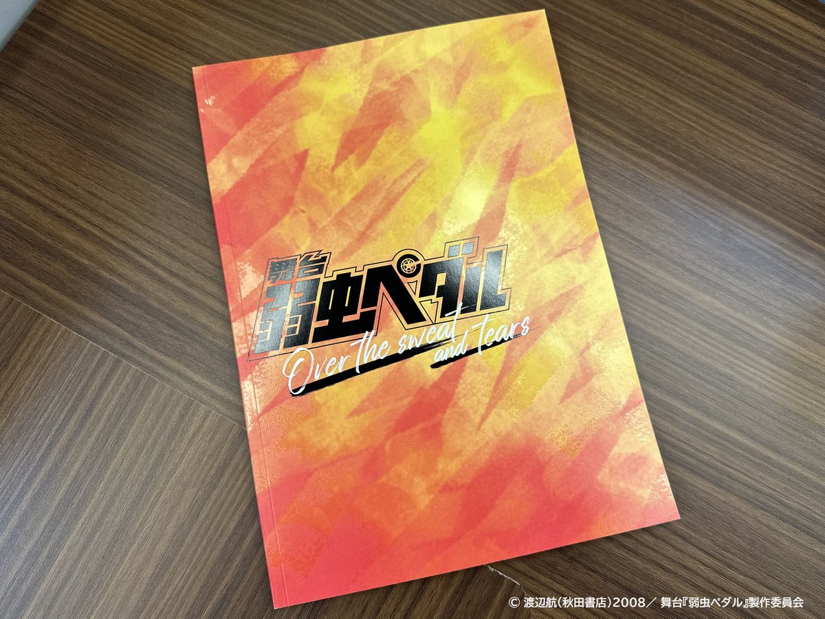 弱虫ペダル　ペダステ　パンフレット 弱虫ペダル ペダステ パンフレット