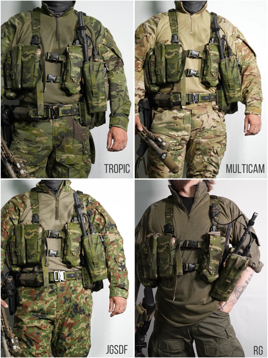 MCTP色組み合わせ参考② 】 RUFUS RIG + BLITZ TAC BELT set up