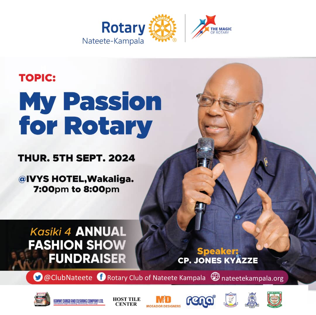 Rotary Club Of Nateete-Kampala (@clubnateete) on Twitter photo IP Florence Bulya and members of <a href="/ClubNateete/">Rotary Club Of Nateete-Kampala</a> invite you for the Fashion Show Kasiki Fellowship.
You can also join us via Zoom:
us06web.zoom.us/j/88914292919?…
Meeting ID: 889 1429 2919
Passcode: @rotnate# IP Florence Bulya and members of <a href="/ClubNateete/">Rotary Club Of Nateete-Kampala</a> invite you for the Fashion Show Kasiki Fellowship.
You can also join us via Zoom:
us06web.zoom.us/j/88914292919?…
Meeting ID: 889 1429 2919
Passcode: @rotnate#