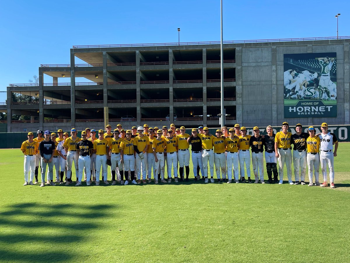 BPA Baseball (@bpatravelball) on Twitter photo Staying on the west coast for the next few stops on the #BPACollegeTour !
Thanks for having us out, <a href="/SacStBaseball/">Sac State Baseball</a> ! 🔥
#BPAWay
#EvoArmy Staying on the west coast for the next few stops on the #BPACollegeTour !
Thanks for having us out, <a href="/SacStBaseball/">Sac State Baseball</a> ! 🔥
#BPAWay
#EvoArmy