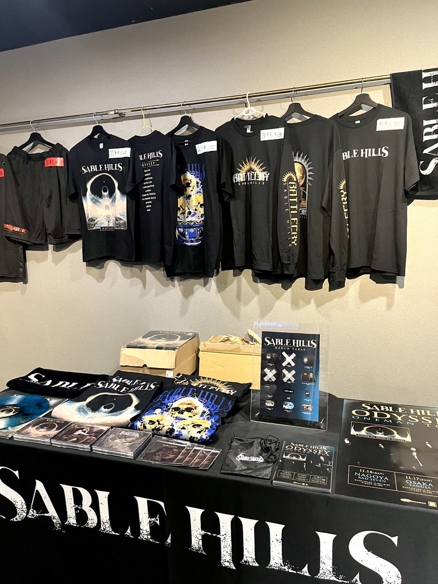 sablehillsjp's tweet photo. 【本日の公演】

Unearth - The Wretched; The Ruinous Japan Tour 2024

大阪Yogibo Holy Mountain

当日券はプレイガイドまたは会場窓口にて販売となります。
🎫https://t.co/Y1vy1Jnctr 

#Unearth 
#SABLEHILLS 
#GATESOFHOPELESS https://t.co/3yxpu1fO5l